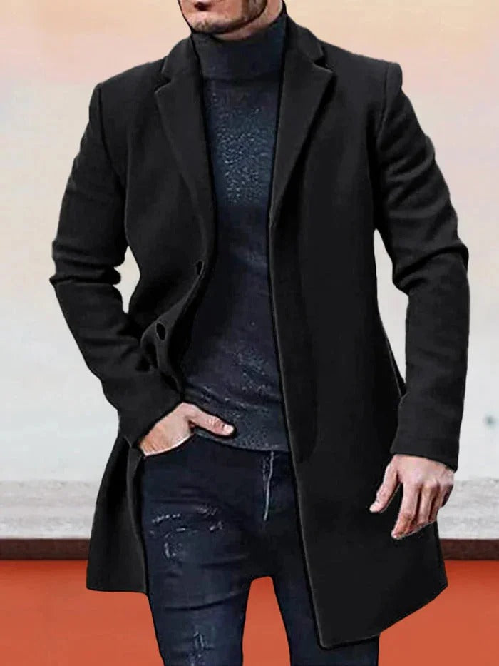 R&B | Minimalistische Herrenjacke – schlicht & stilvoll