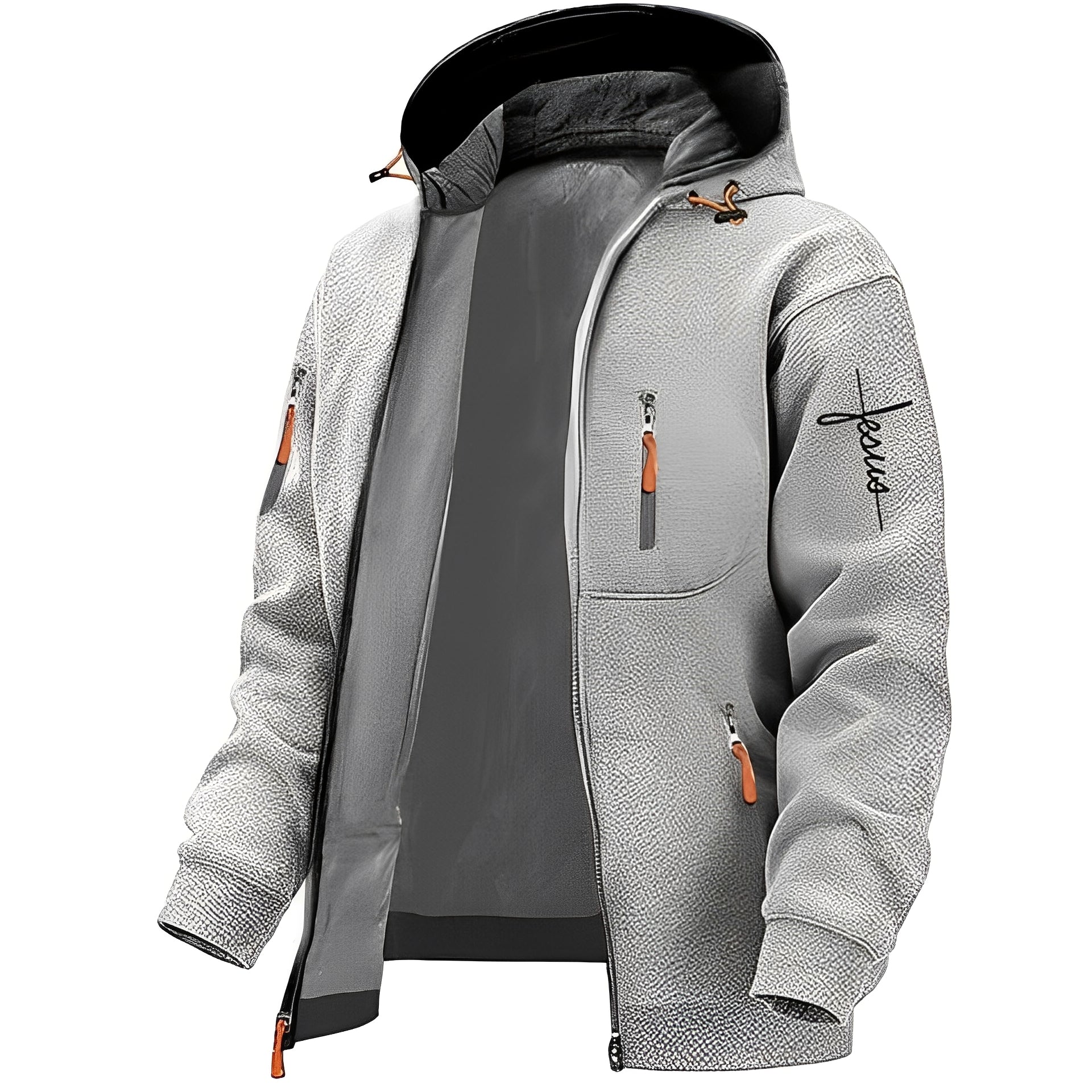 R&B | Freizeit, Warme Kapuzenjacke für Männer