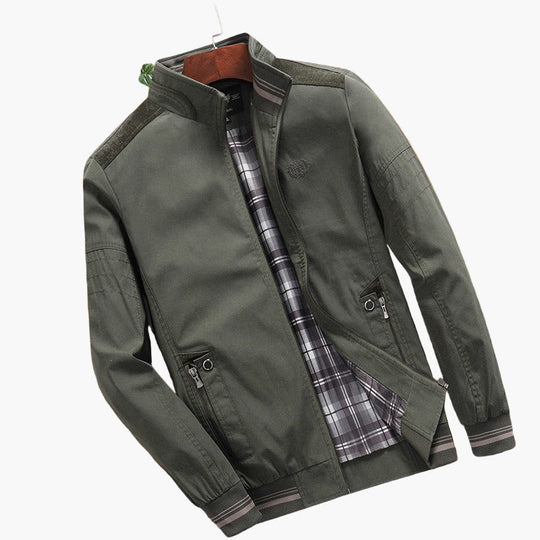 R&B | Bomberjacke mit Modischem Stehkragen - Stilvolle Übergangsjacke für Frühling & Sommer
