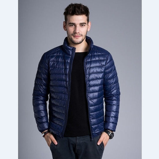 R&B | Herren-Steppjacke mit Kapuze und Reißverschluss - Tidus