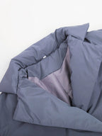 R&B | Gürteltaschen Pufferjacke Wickel Front Stepp Wintermantel