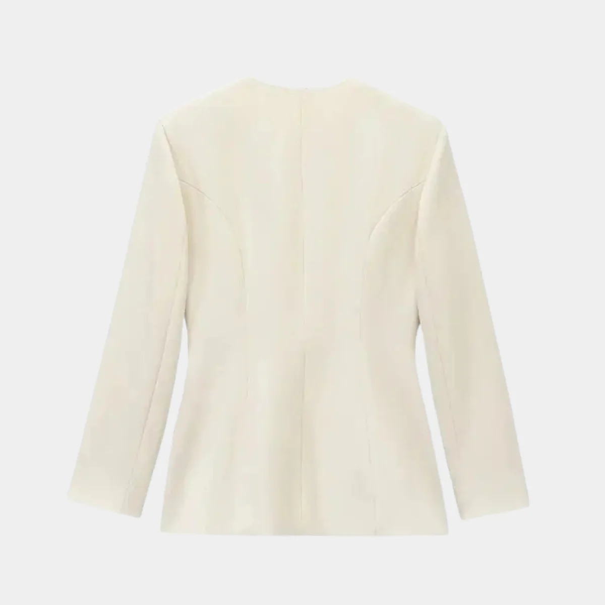 R&B | Wickel Blazer Jacke Langarm Taillierte Passform mit Gürtel