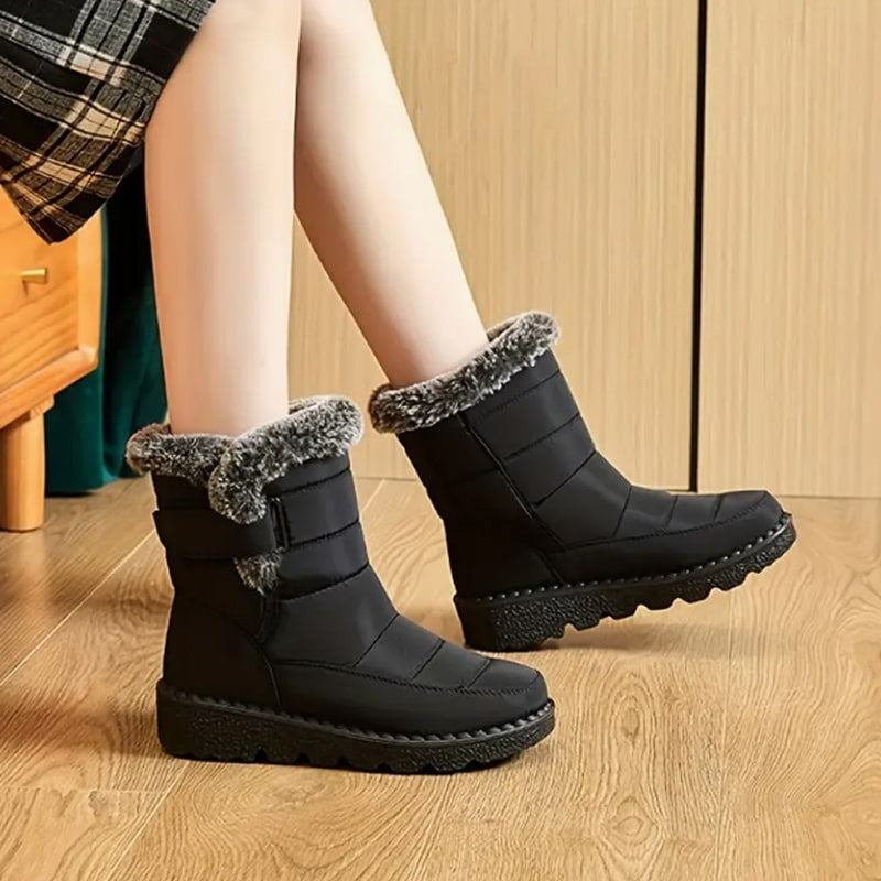 Komfortable Winterstiefel mit Dickem Innenfutter R&B R&B