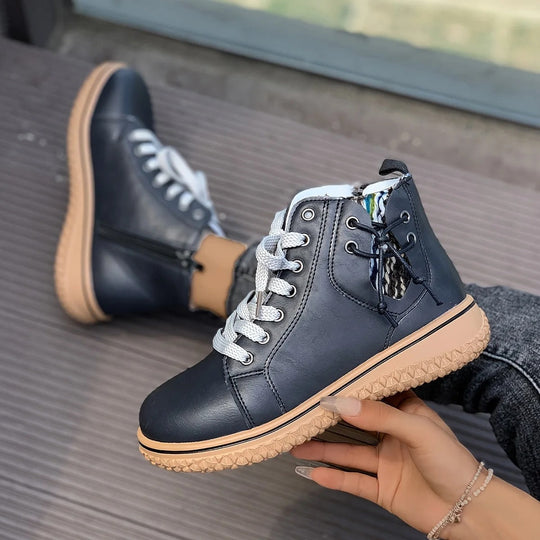 Elegante Damen-Schnürstiefel R&B R&B