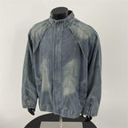 R&B | Herren Jeansjacke mit Vintage-Effekt