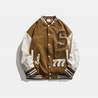 R&B | Herrenjacke mit Gestickten Aufnähern - Leo