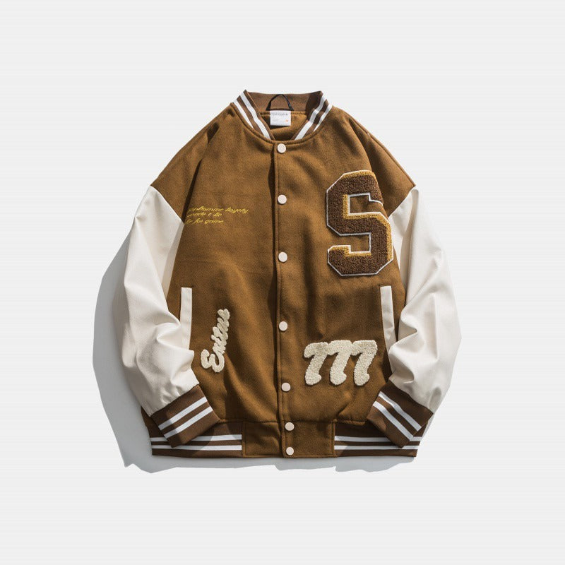 R&B | Herrenjacke mit Gestickten Aufnähern - Leo