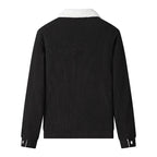 R&B | Cordjacke für Herren mit Fleecefutter, lässiger Stil