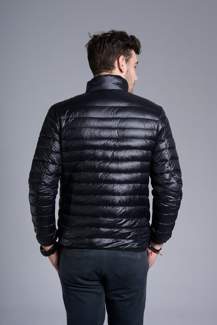 R&B | Herren-Steppjacke mit Kapuze und Reißverschluss - Tidus