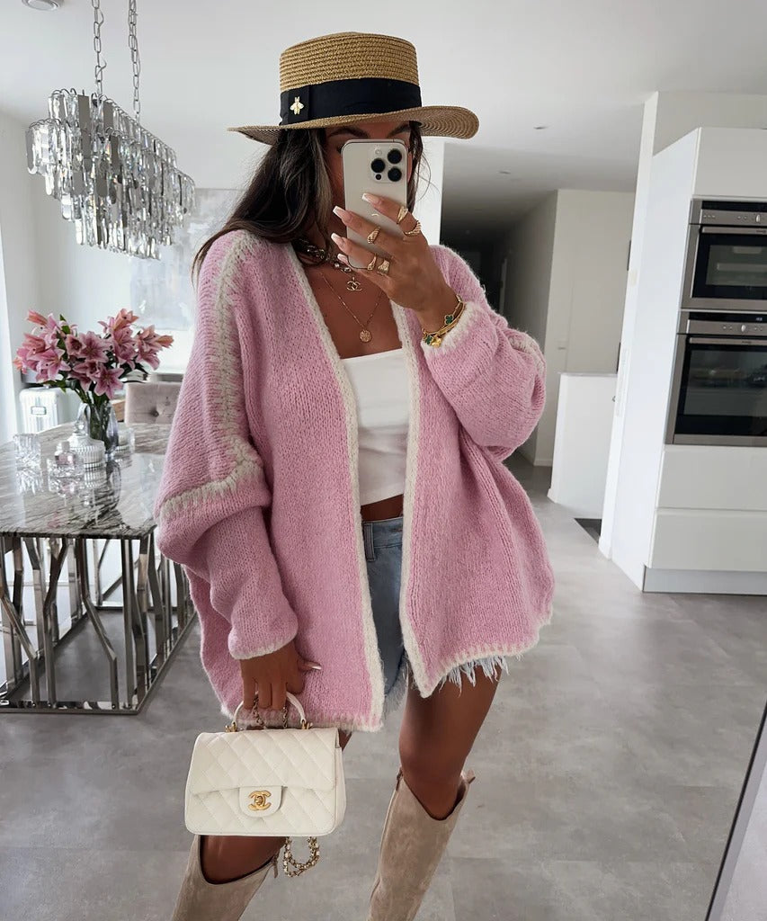 R&B | Damen-Strickjacke, klassisch & bequem