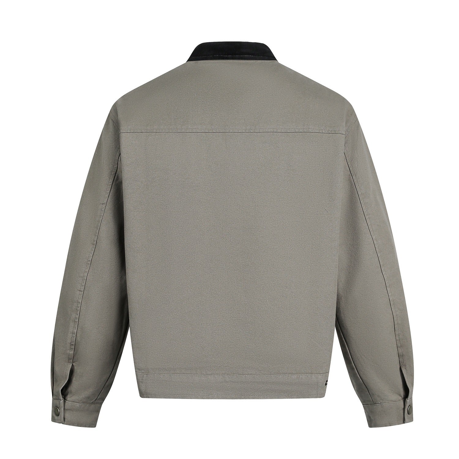 R&B | Herrenjacke mit Wildleder-Effekt und Druckknopfverschluss