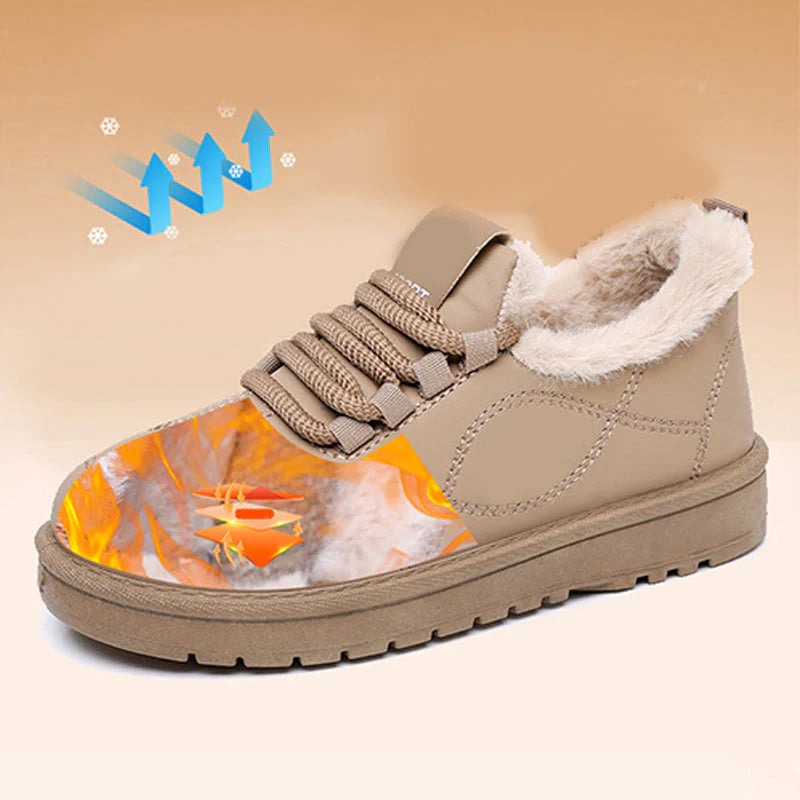 Gefütterte wasserfeste Winter-Schnürschuhe R&B R&B