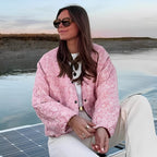 R&B | Lässige Patchwork-Quiltjacke für Frauen