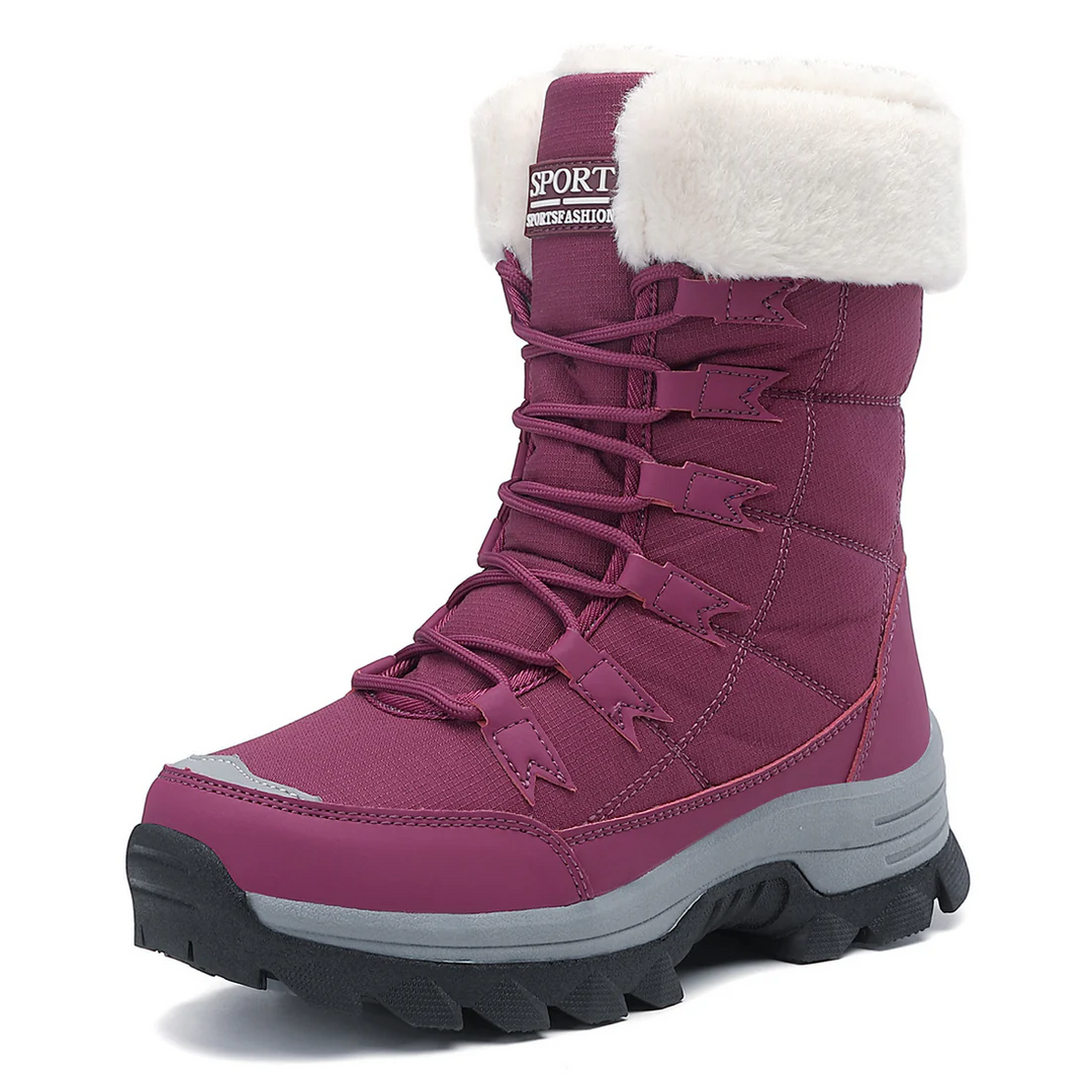 Robuste Winterboots mit Fellfutter R&B R&B