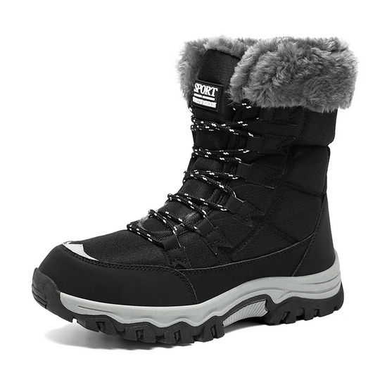 Robuste Winterboots mit Fellfutter R&B R&B