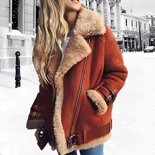 R&B | Edle Damenlederjacke