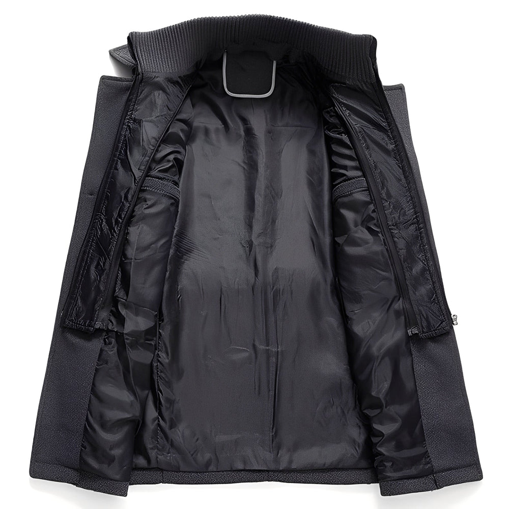 R&B | Eleganter langer Trenchcoat für Herren
