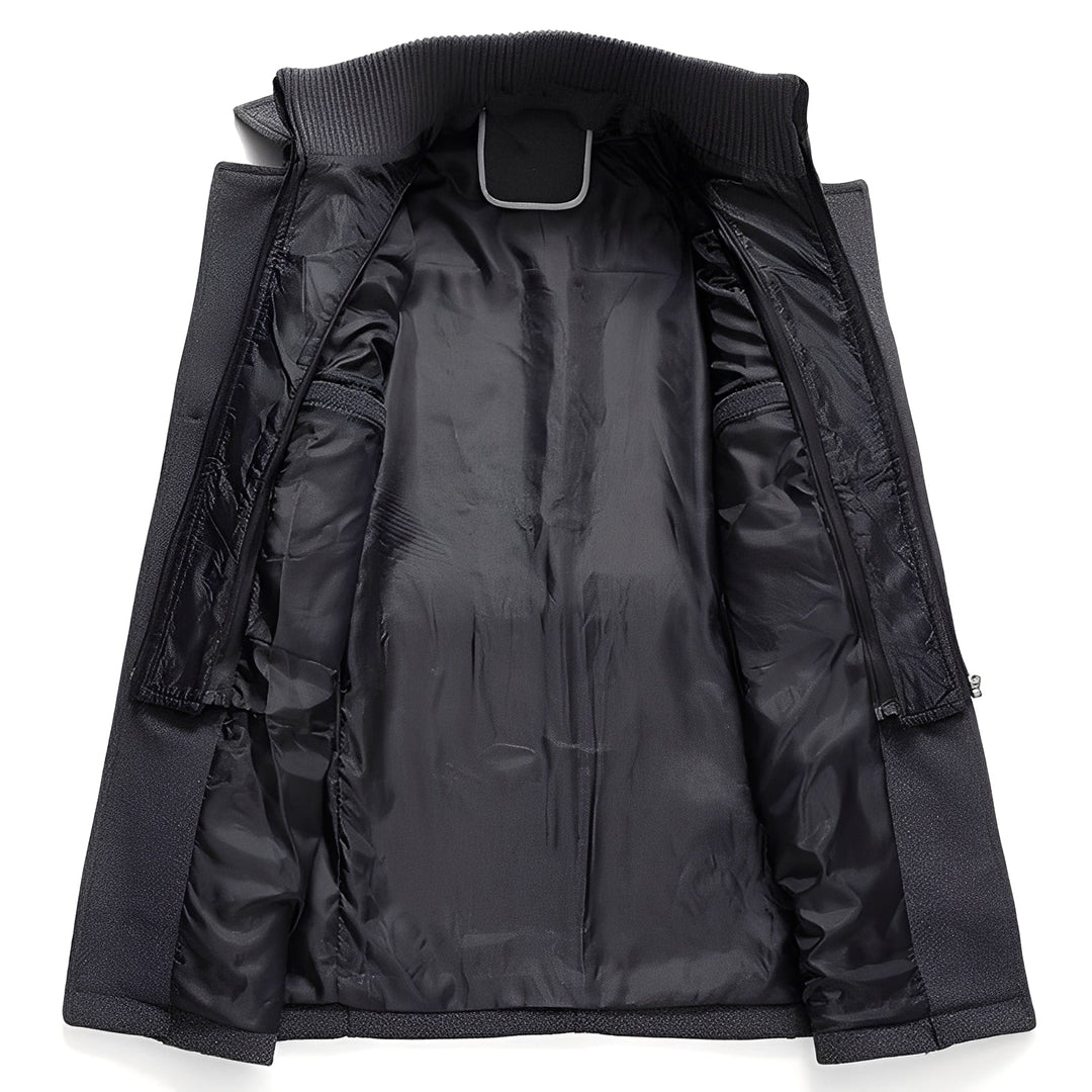 R&B | Eleganter langer Trenchcoat für Herren