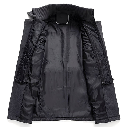 R&B | Eleganter langer Trenchcoat für Herren