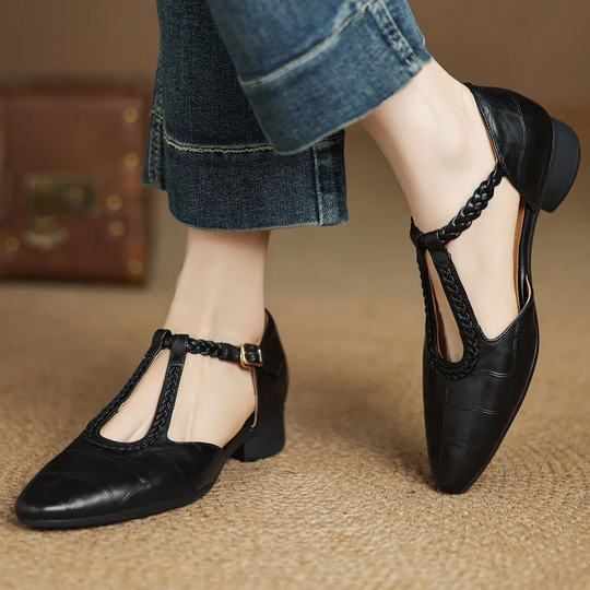 Modische Orthopädische Lederschuhe für Alltag und Freizeit R&B R&B