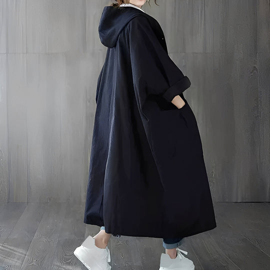 R&B | Moderner Trenchcoat mit Taschen für Frauen