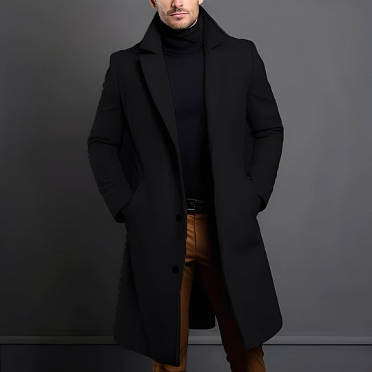 R&B | Eleganter Woll-Trenchcoat für Männer
