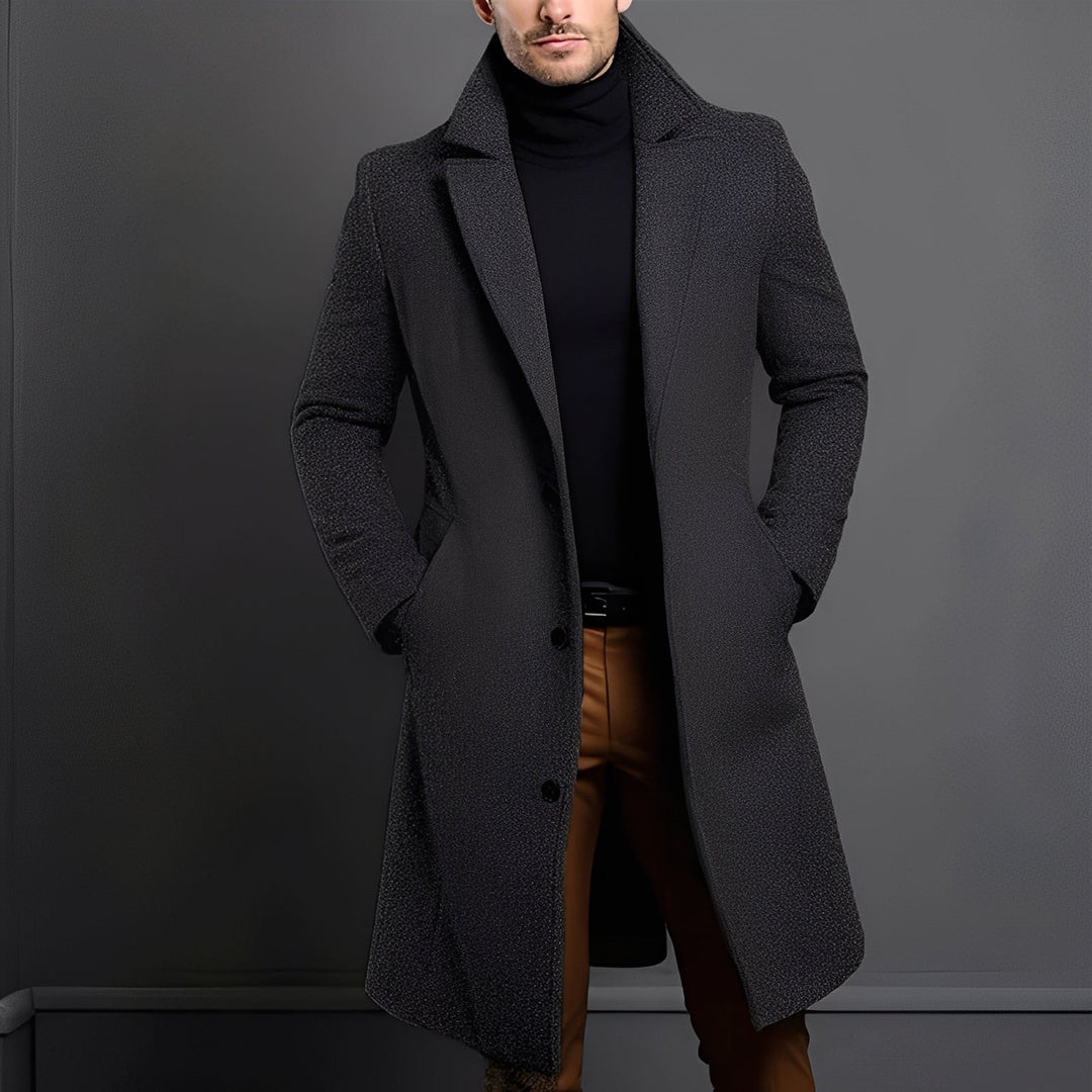 R&B | Eleganter Woll-Trenchcoat für Männer