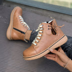 Elegante Damen-Schnürstiefel R&B R&B