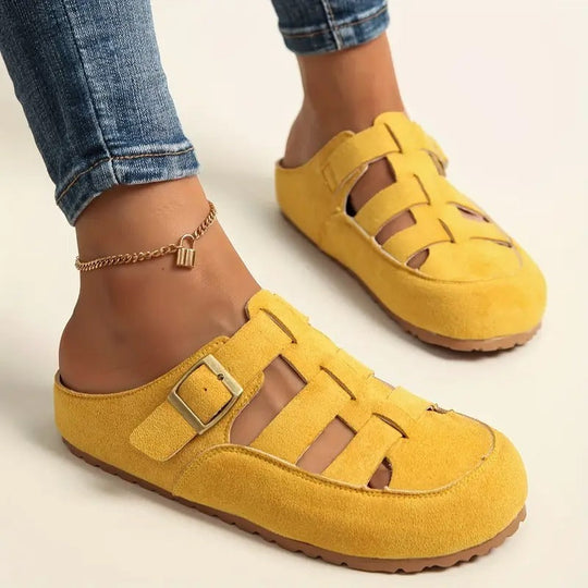 Modische Slip-On Plateauschuhe für Damen R&B R&B