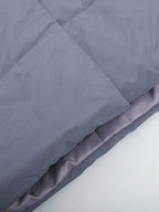 R&B | Gürteltaschen Pufferjacke Wickel Front Stepp Wintermantel