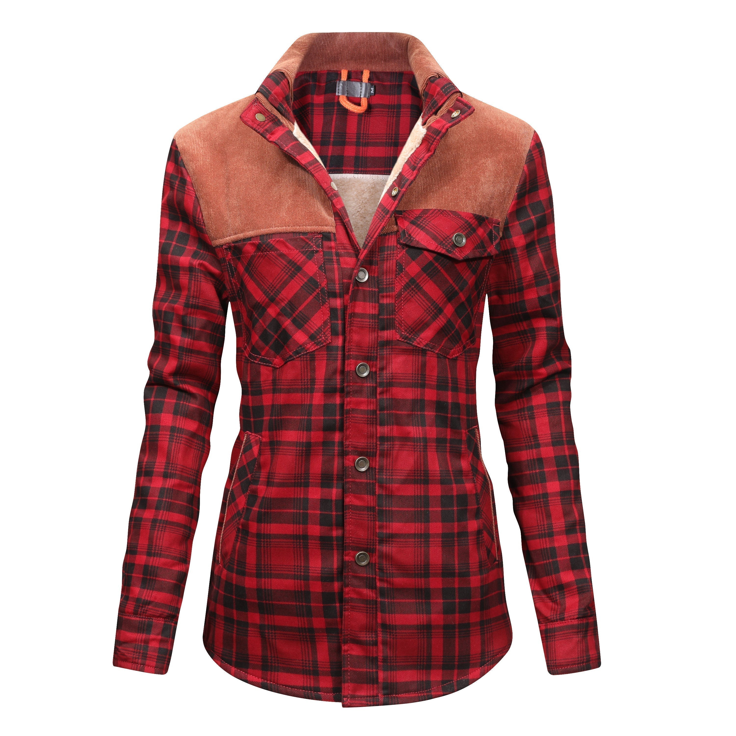 R&B | Futterhemdjacke Aus Flanell Polyester-mischung Warm und Rustikal