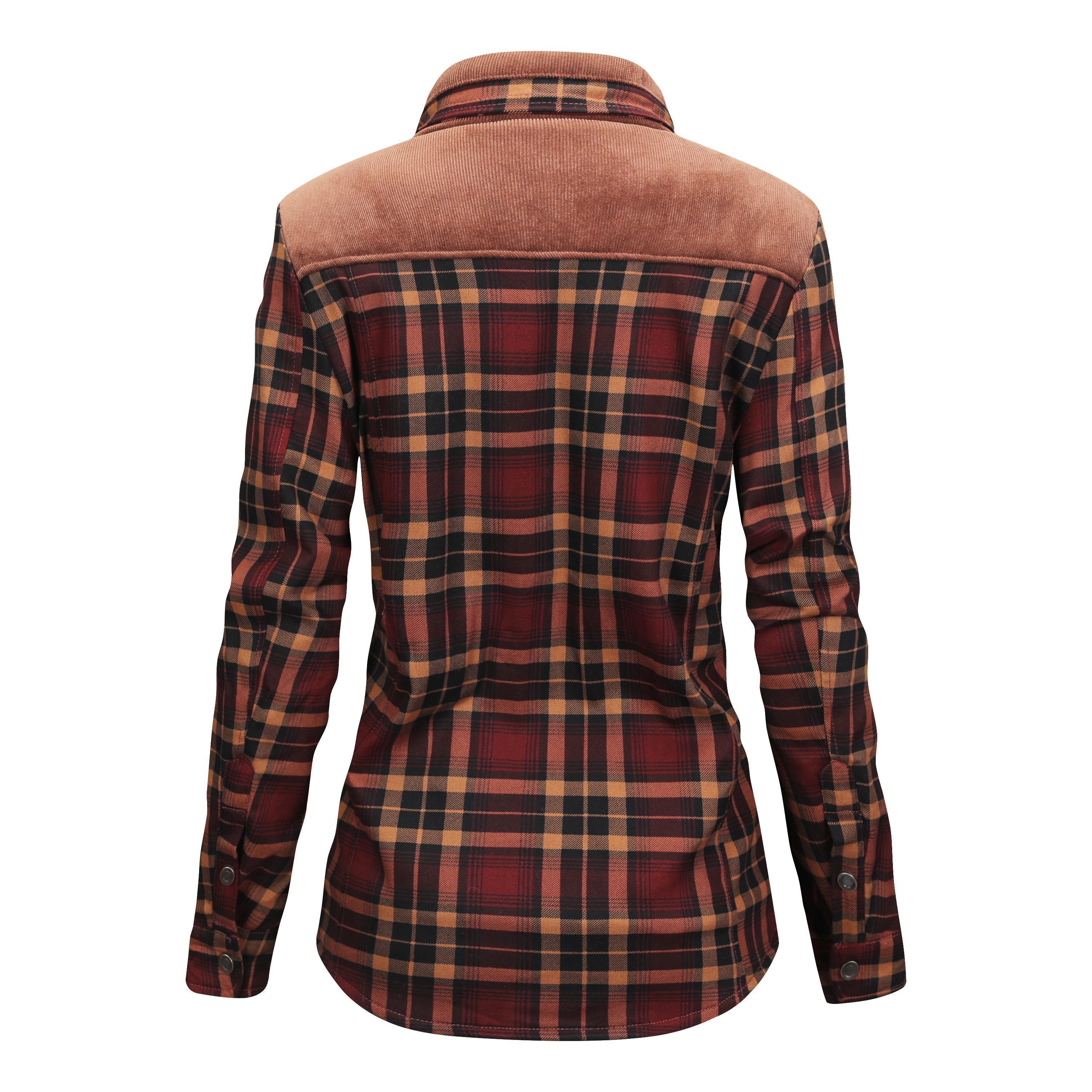 R&B | Futterhemdjacke Aus Flanell Polyester-mischung Warm und Rustikal