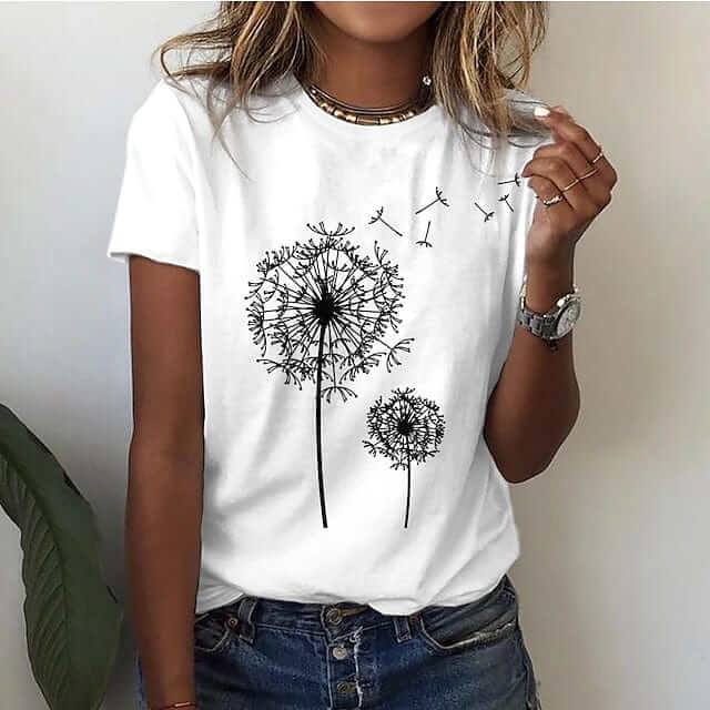 R&B | Lavigne Elegantes Löwenzahn-Shirt
