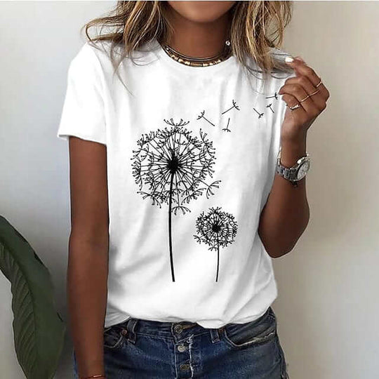R&B | Lavigne Elegantes Löwenzahn-Shirt