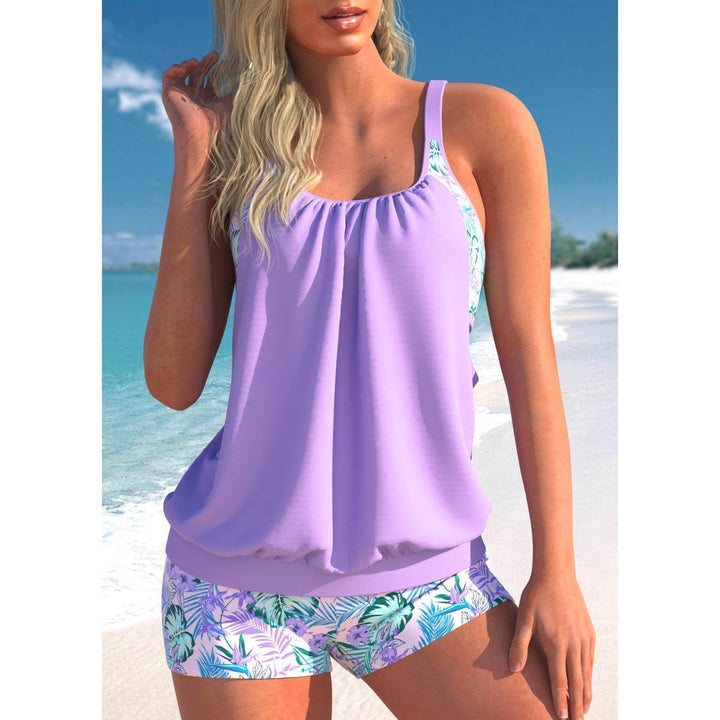 Heidi-Mode | Zweiteiliger Tankini-Badeanzug