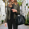 R&B | Jacke - Stylische Damen Lederjacke