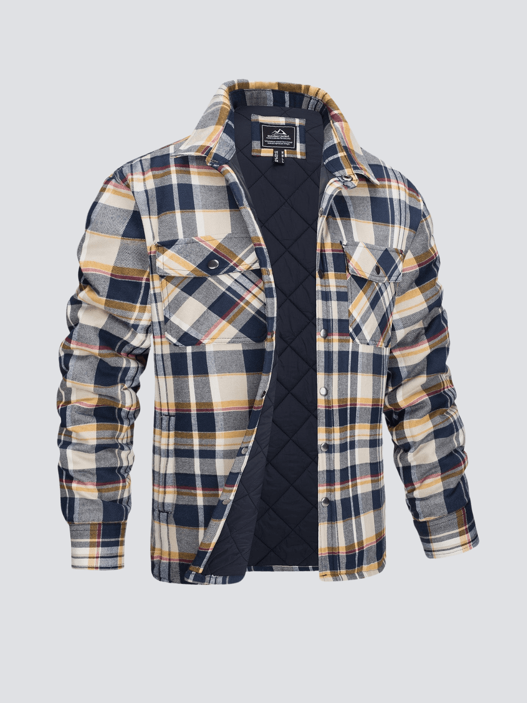 R&B | Stilvoll Flanelljacke für Männer