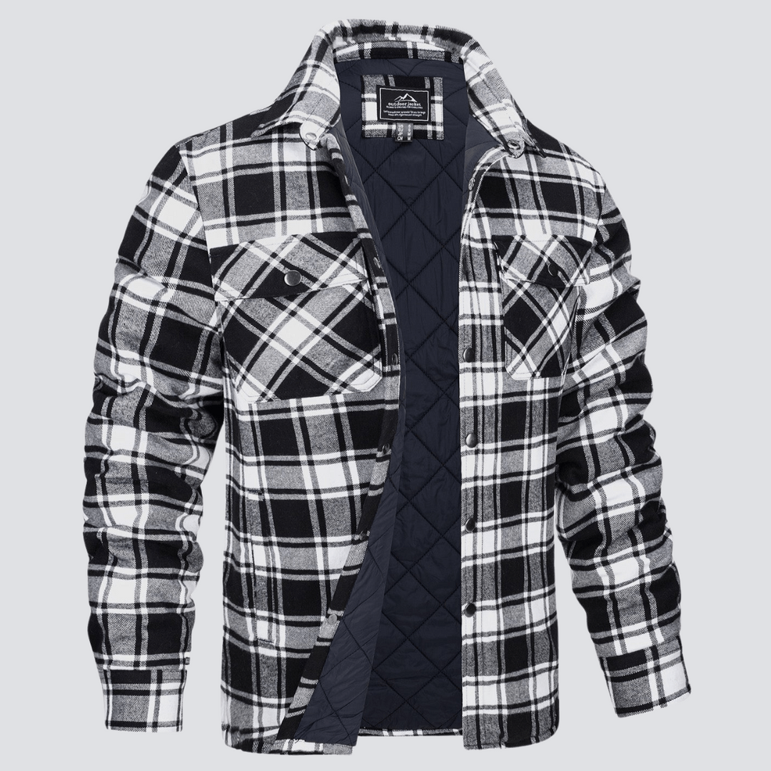 R&B | Stilvoll Flanelljacke für Männer