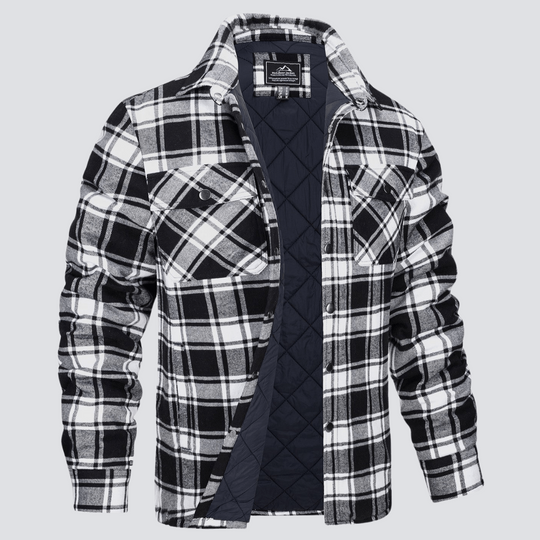 R&B | Stilvoll Flanelljacke für Männer