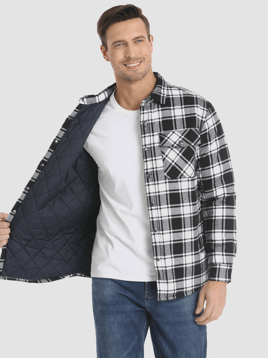 R&B | Stilvoll Flanelljacke für Männer