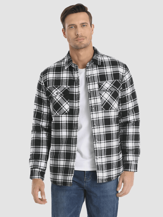R&B | Stilvoll Flanelljacke für Männer