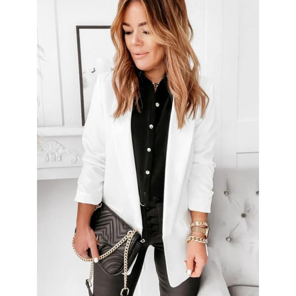 R&B | Taillierter Blazer mit 3/4 Ärmeln