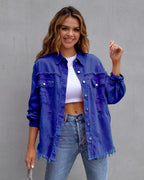 R&B | Damenjacke Aus Jeans Elegant und Lässig Chic