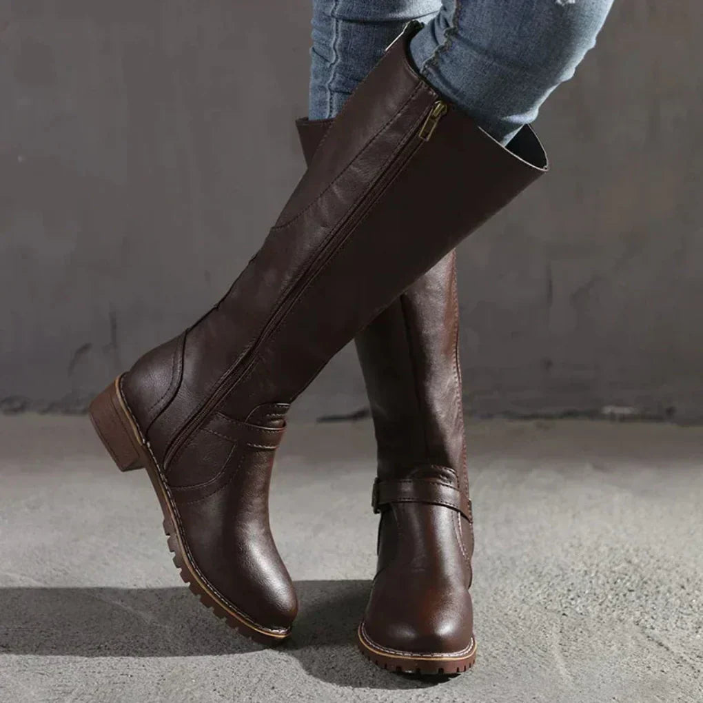 Lederstiefel Für Damen Damen R&B
