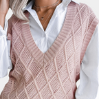 R&B | Trendy Gestrickter Pullover für Damen