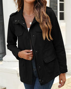 R&B | Utility-Jacke - Mehrzwecktasche mit Stehkragen