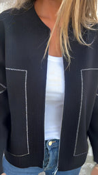R&B | Casual Langarm Reißverschlussjacke
