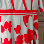 R&B | Luxuriöses Blumenkleid Damen Kleid