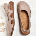 Flache Damensandalen mit Stütze R&B R&B