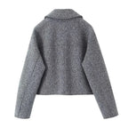 R&B | Kurz Bouclé Jacke